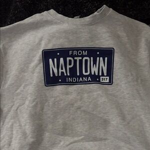 Gray Graphic Sweatshirt